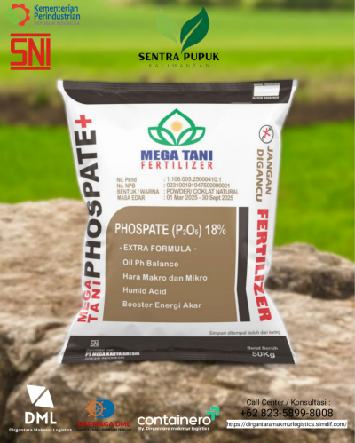 PUPUK PHOSPATE SP 18% GRANULE